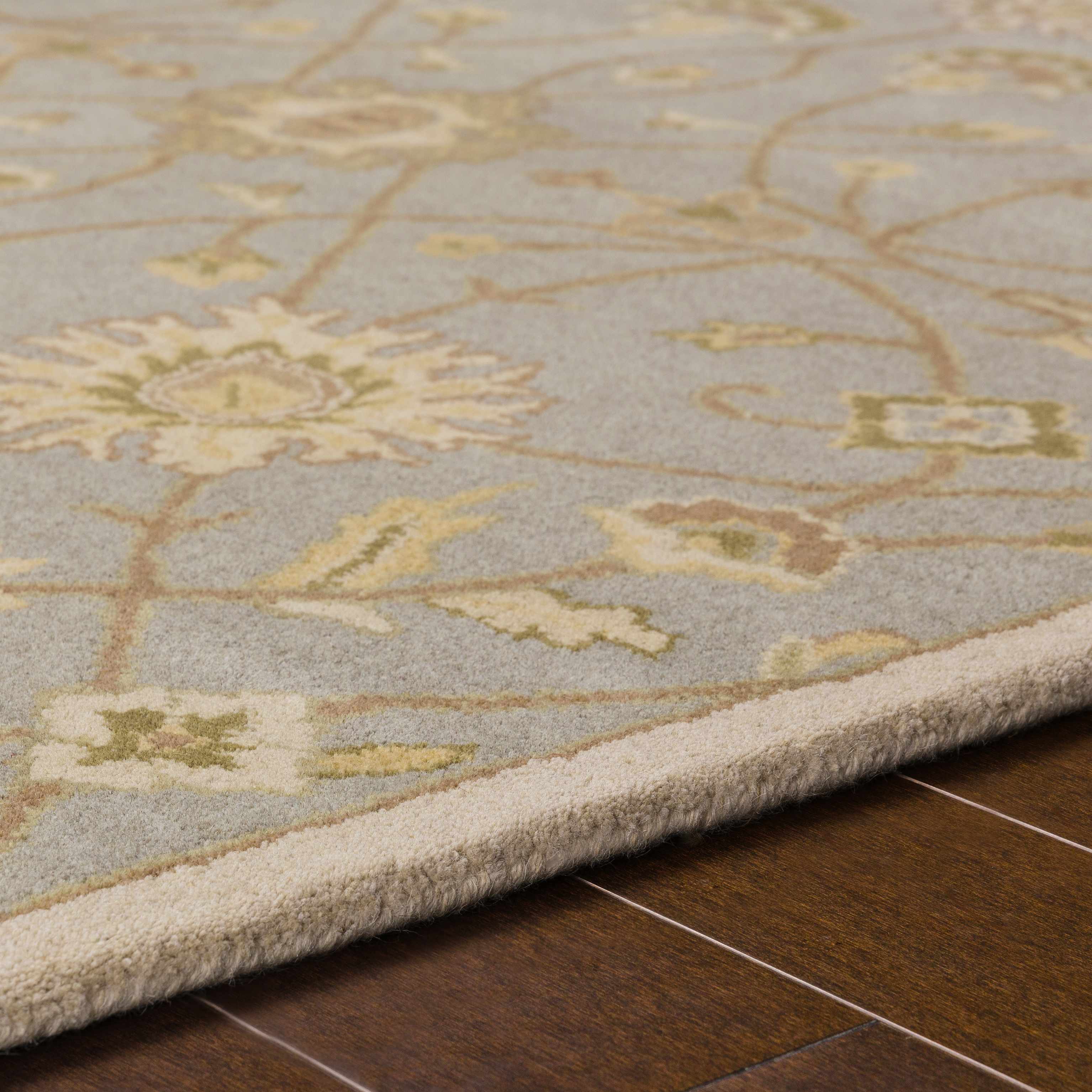 Logville Hand Tufted Wool Area Rug