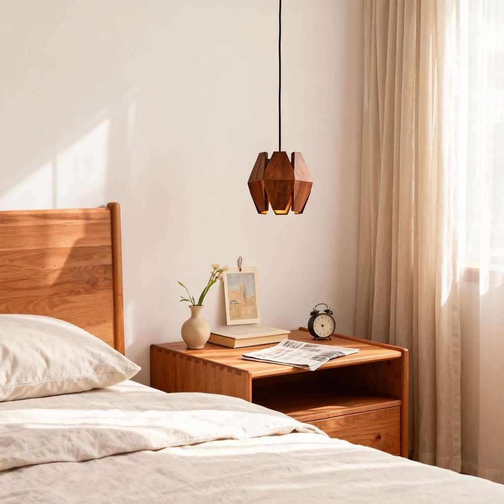 Lunexi Wood Pendant Light | Multi-Form Scandinavian Hanging Lamp