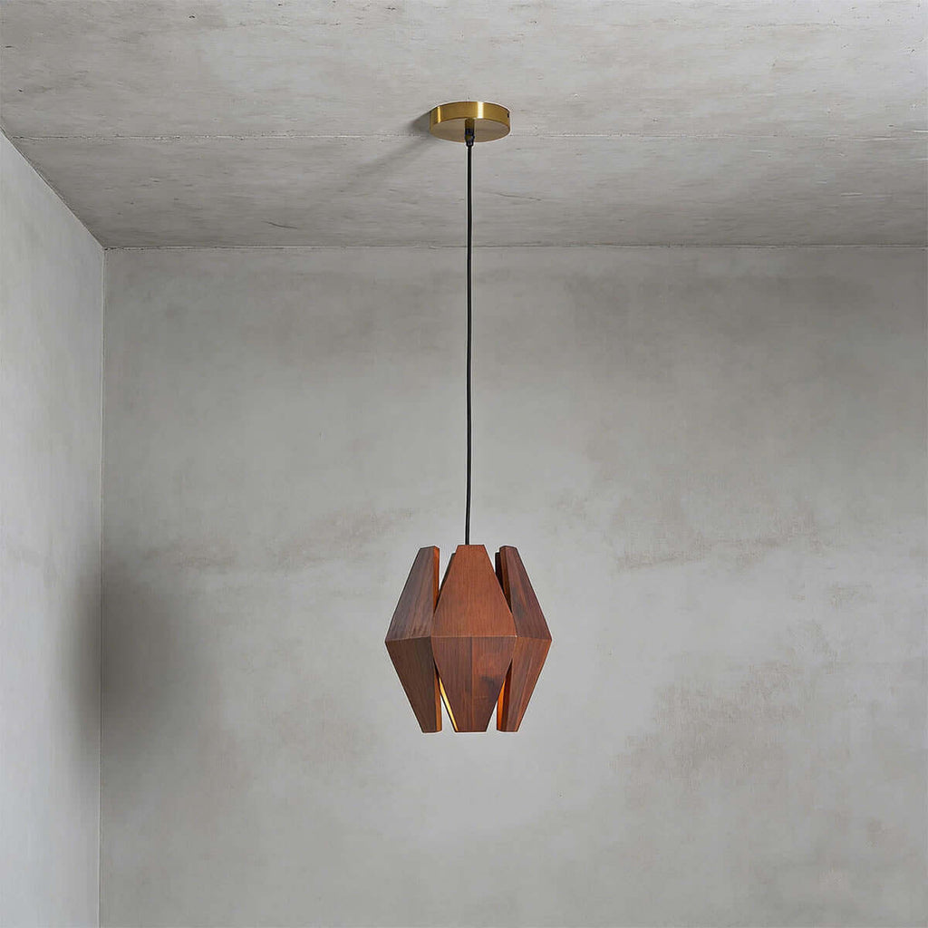 Lunexi Wood Pendant Light | Multi-Form Scandinavian Hanging Lamp