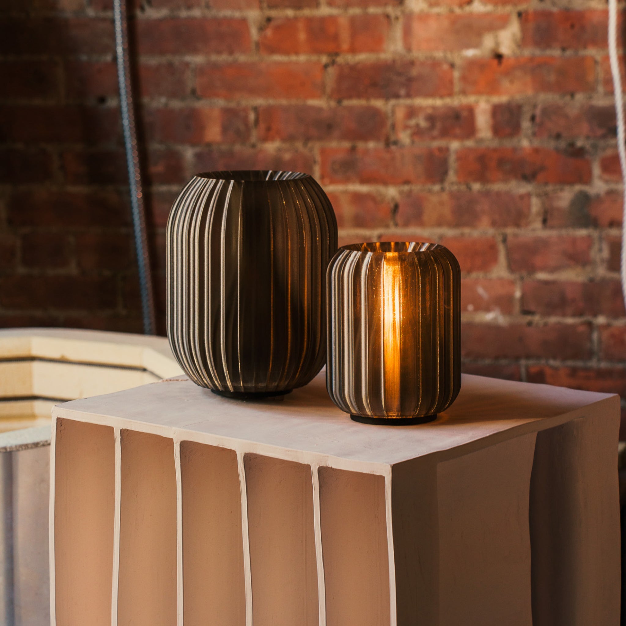 Mini Allium Lamp | Designer Table Lamp | Christopher Merchant x Wooj Design