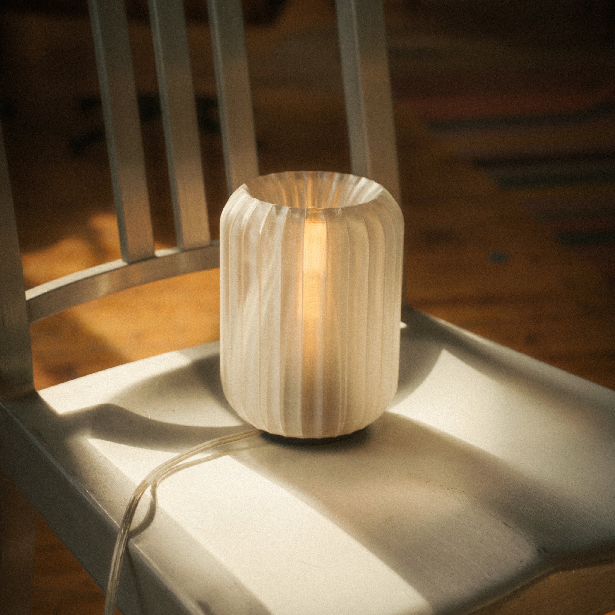 Mini Allium Lamp | Designer Table Lamp | Christopher Merchant x Wooj Design