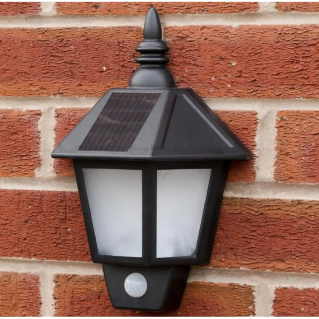 Motion Activated Solar Wall Lamp for Outdoor Lighting