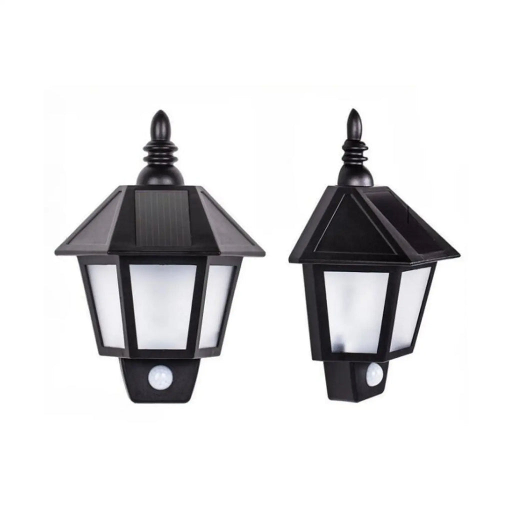 Motion Activated Solar Wall Lamp for Outdoor Lighting