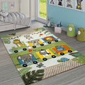 Jungle Train Ride Rug
