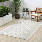 Ojoai Beige Outdoor Rug