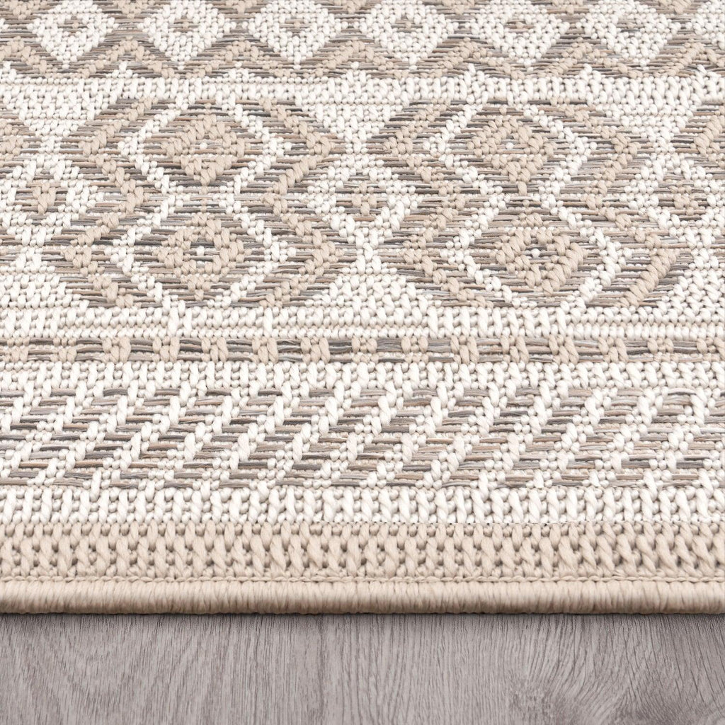 Deluxe Beige Outdoor Rug