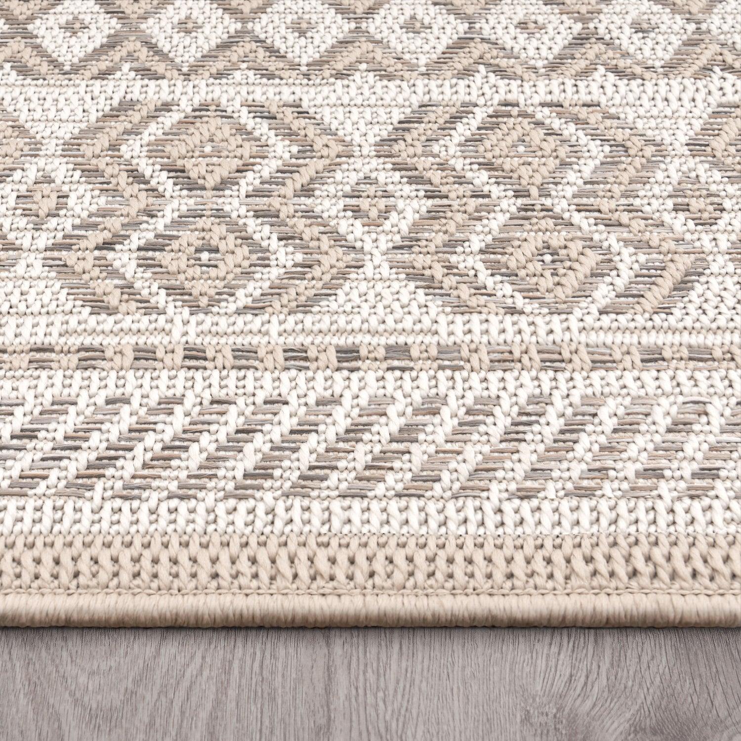 Deluxe Beige Outdoor Rug