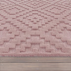 Livorno Pink Outdoor Rug