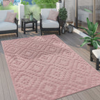 Livorno Pink Outdoor Rug