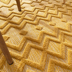 Livorno Yellow Trellis Outdoor Rug