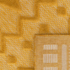 Livorno Yellow Trellis Outdoor Rug