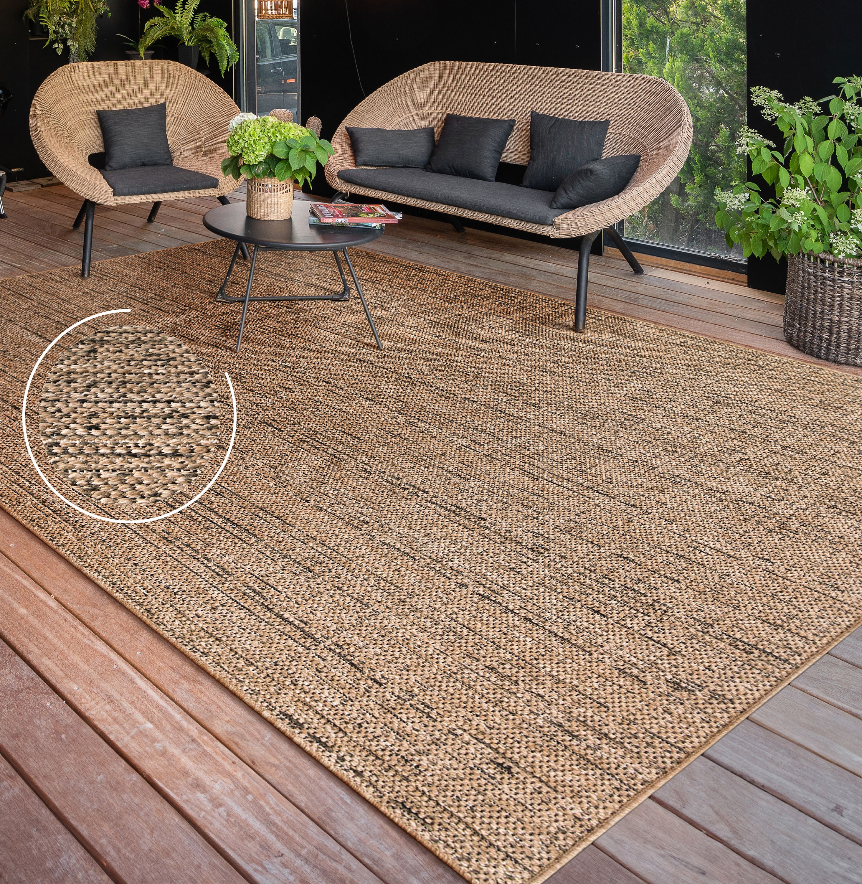 Outdoor Rug Rico Natural Style
