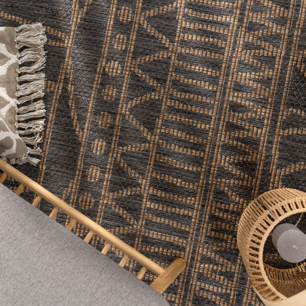 Outdoor Rug Modern Ethnic Pattern