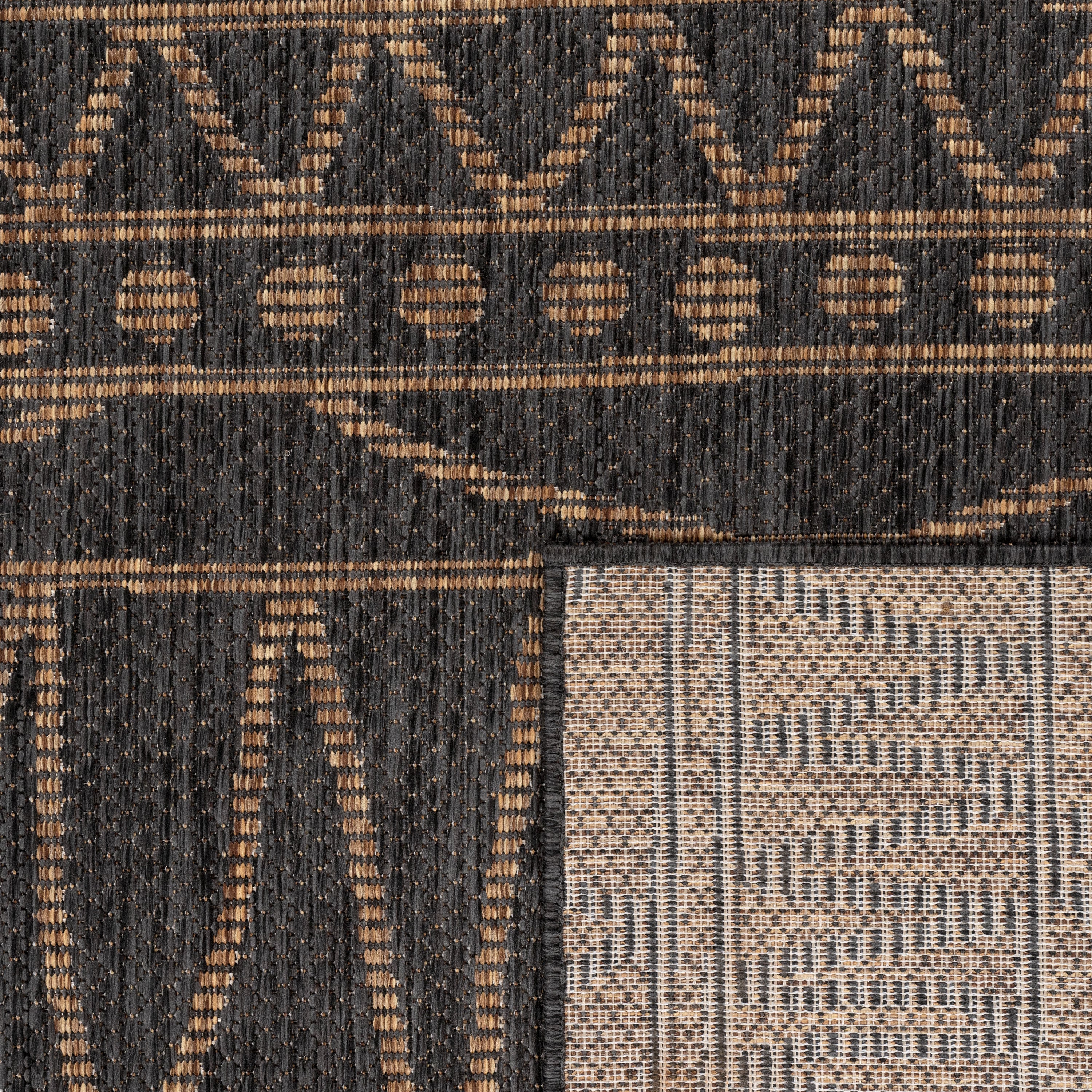 Outdoor Rug Modern Ethnic Pattern