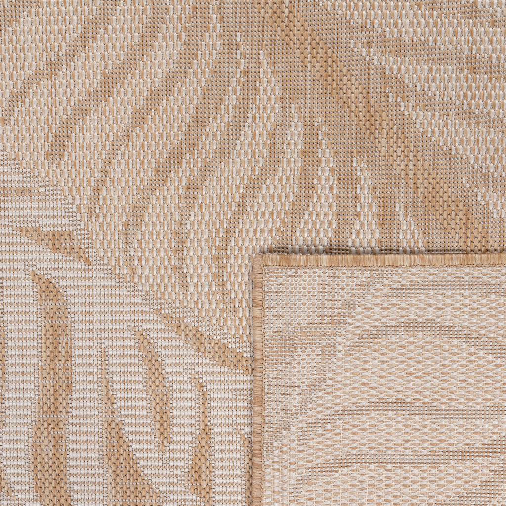 Outdoor Rug Captera with Leaves Design