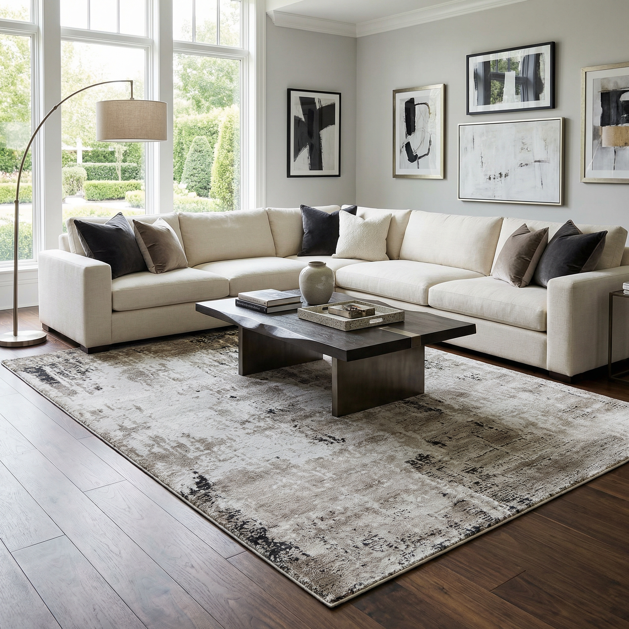 Taszi Luxe High Pile Area Rug