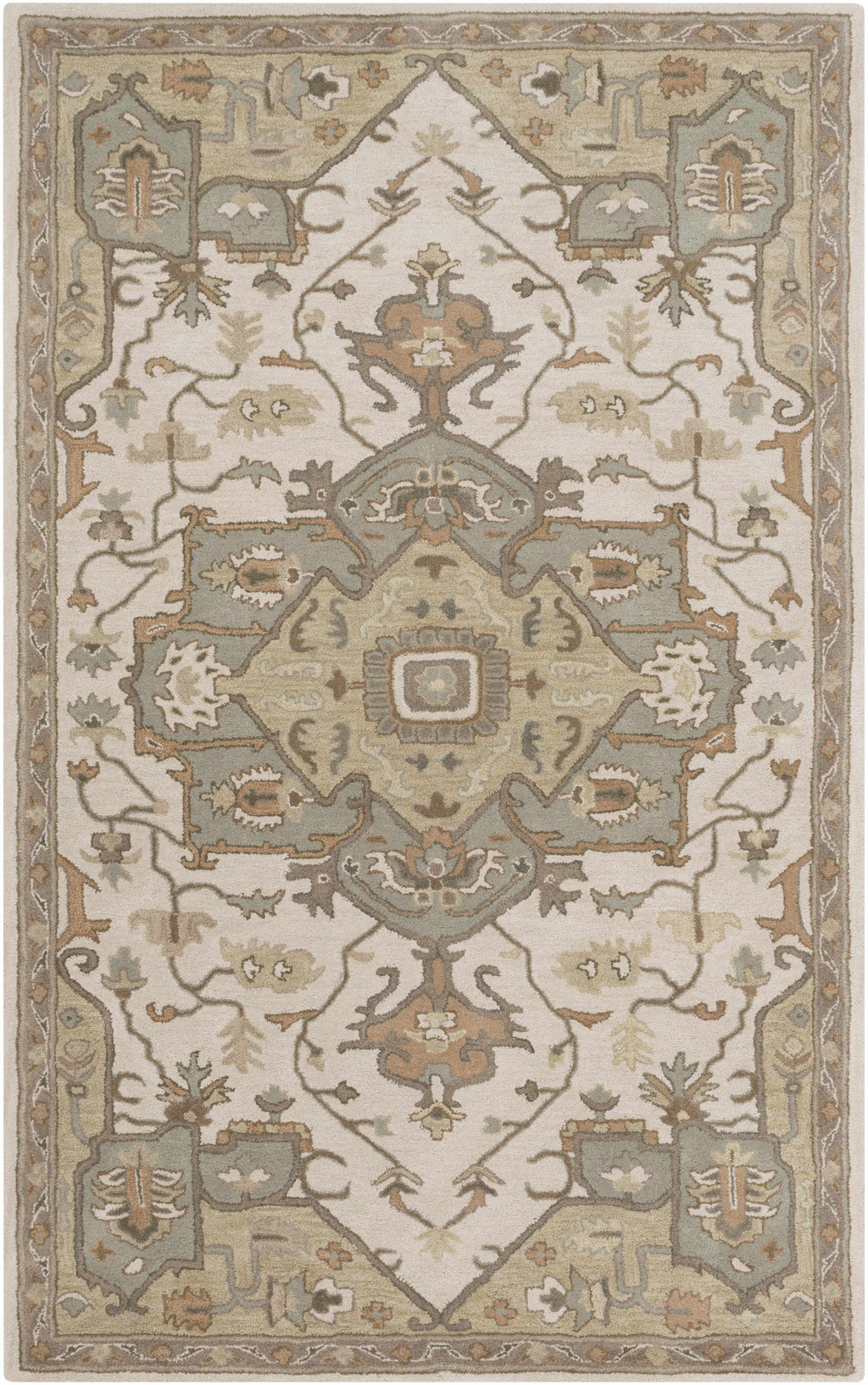 Broomfield Hand Tufted Wool Area Rug