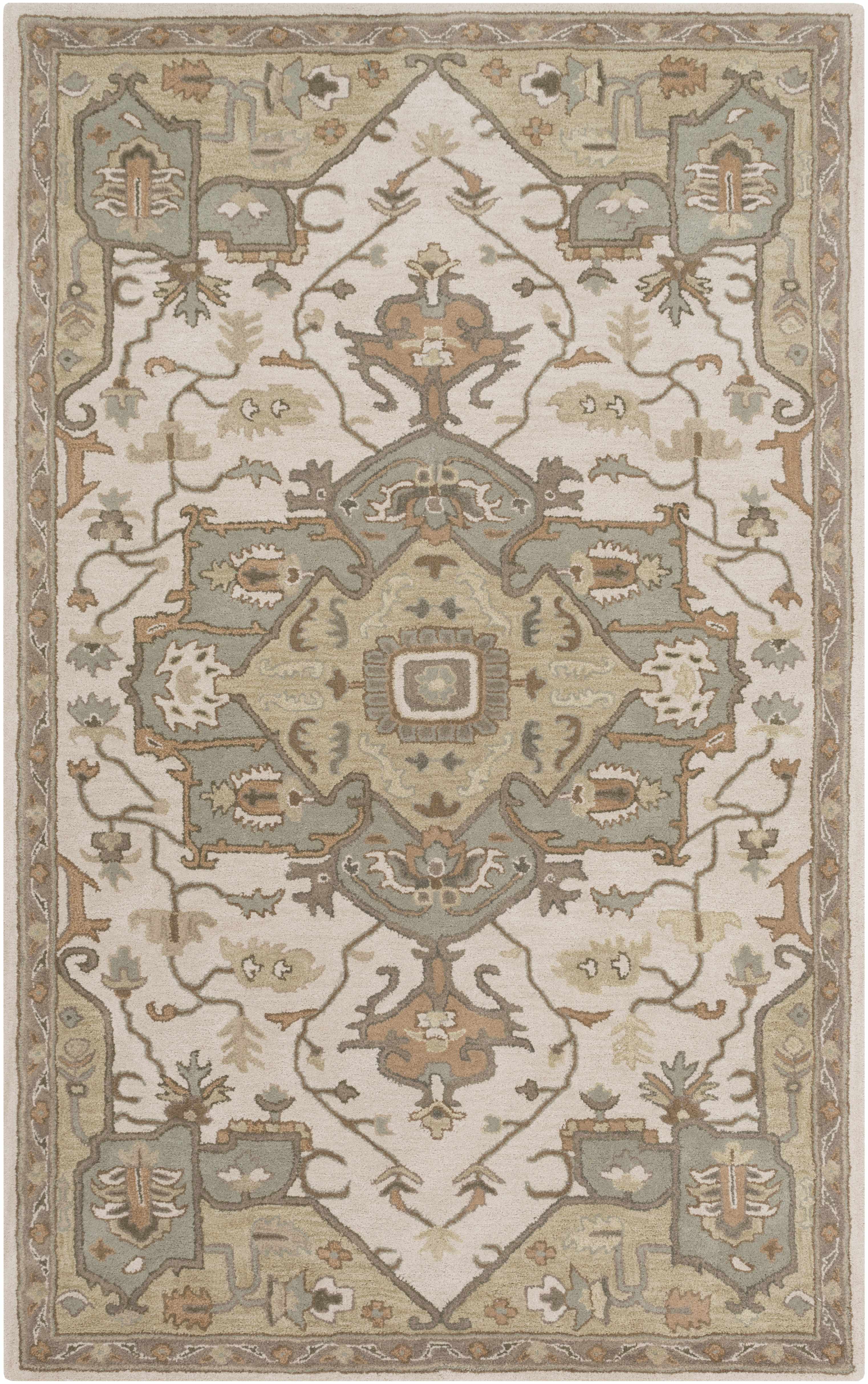 Broomfield Hand Tufted Wool Area Rug