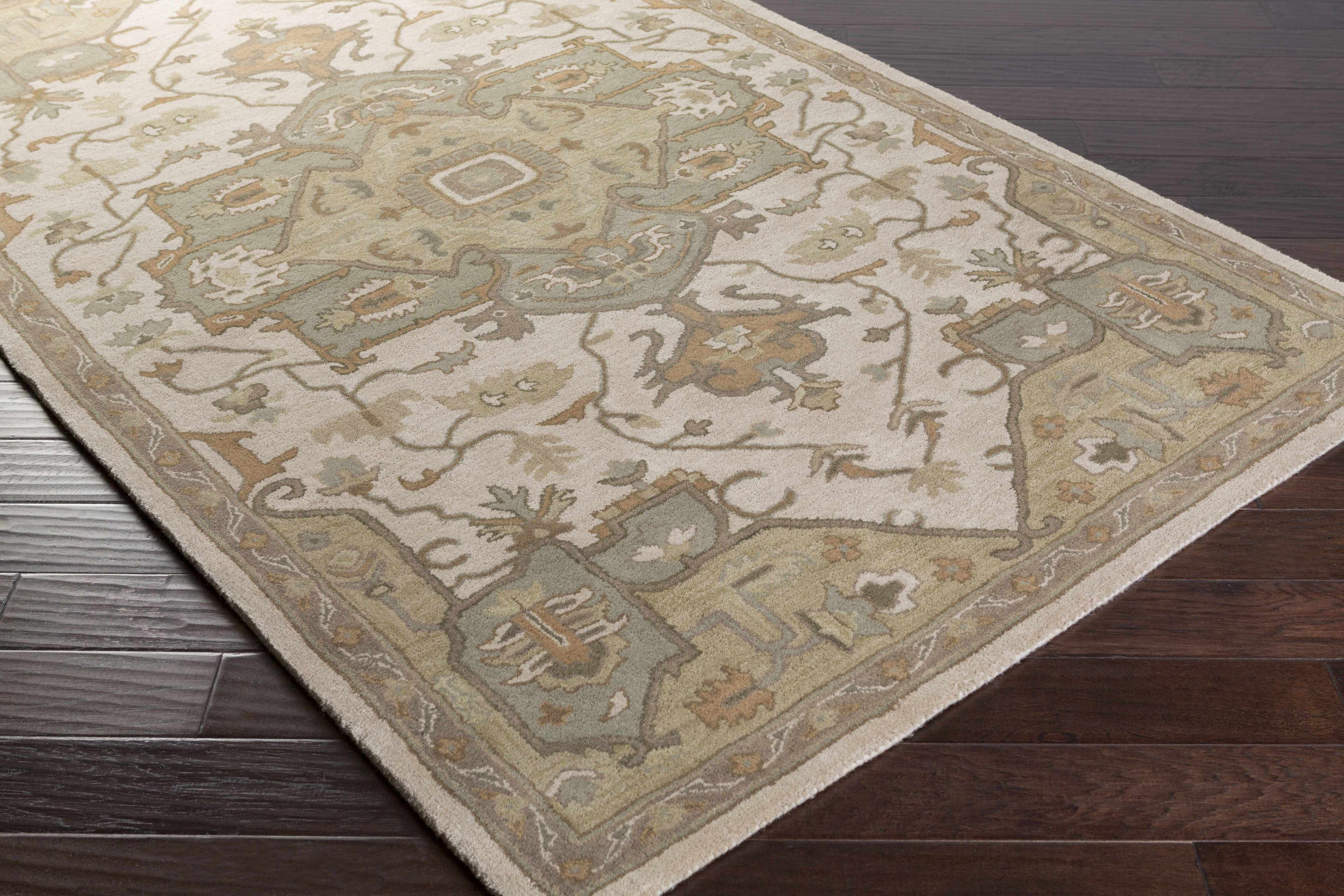 Broomfield Hand Tufted Wool Area Rug
