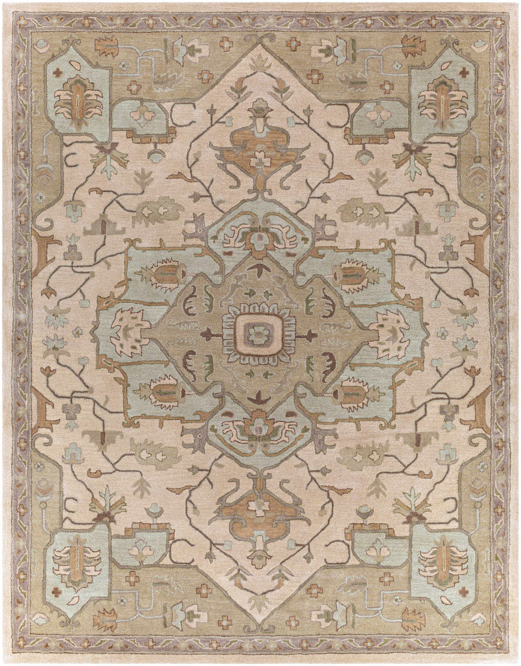 Broomfield Hand Tufted Wool Area Rug
