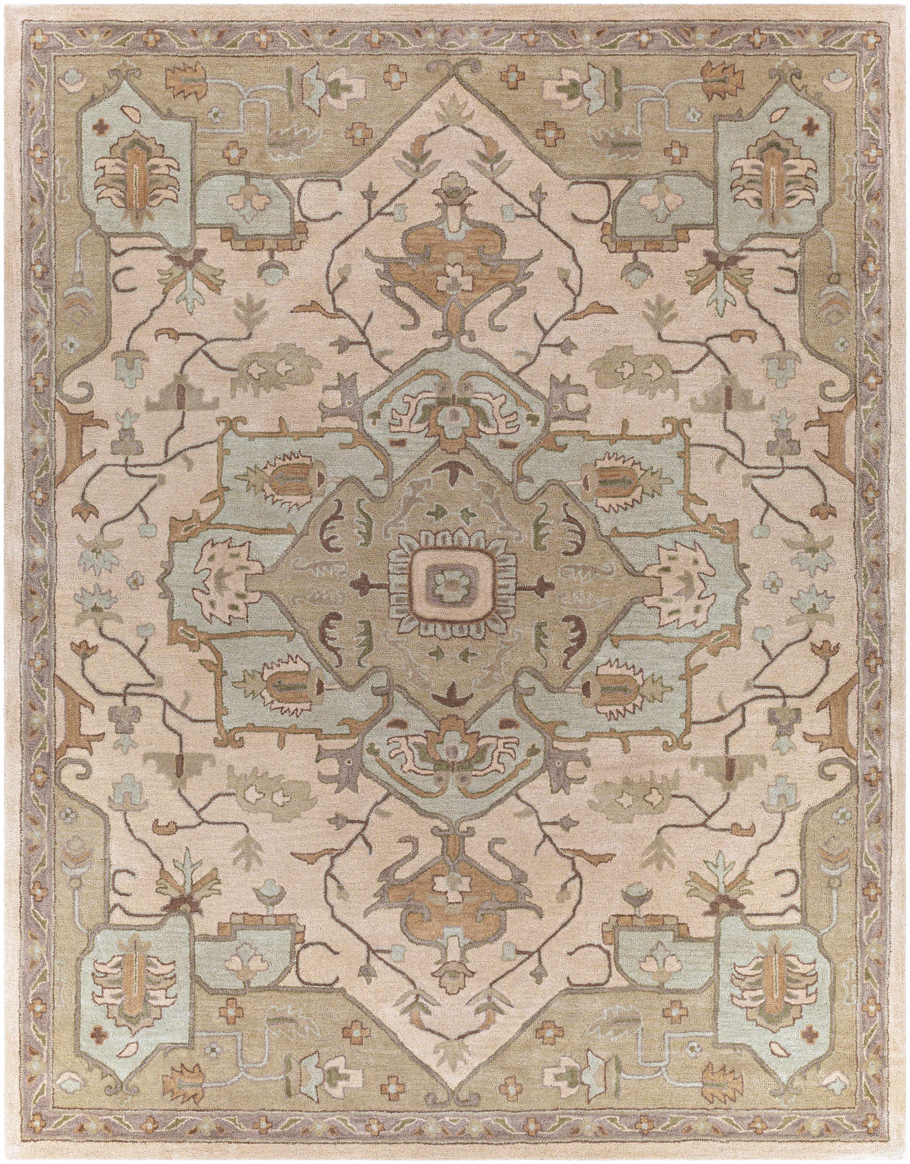 Broomfield Hand Tufted Wool Area Rug