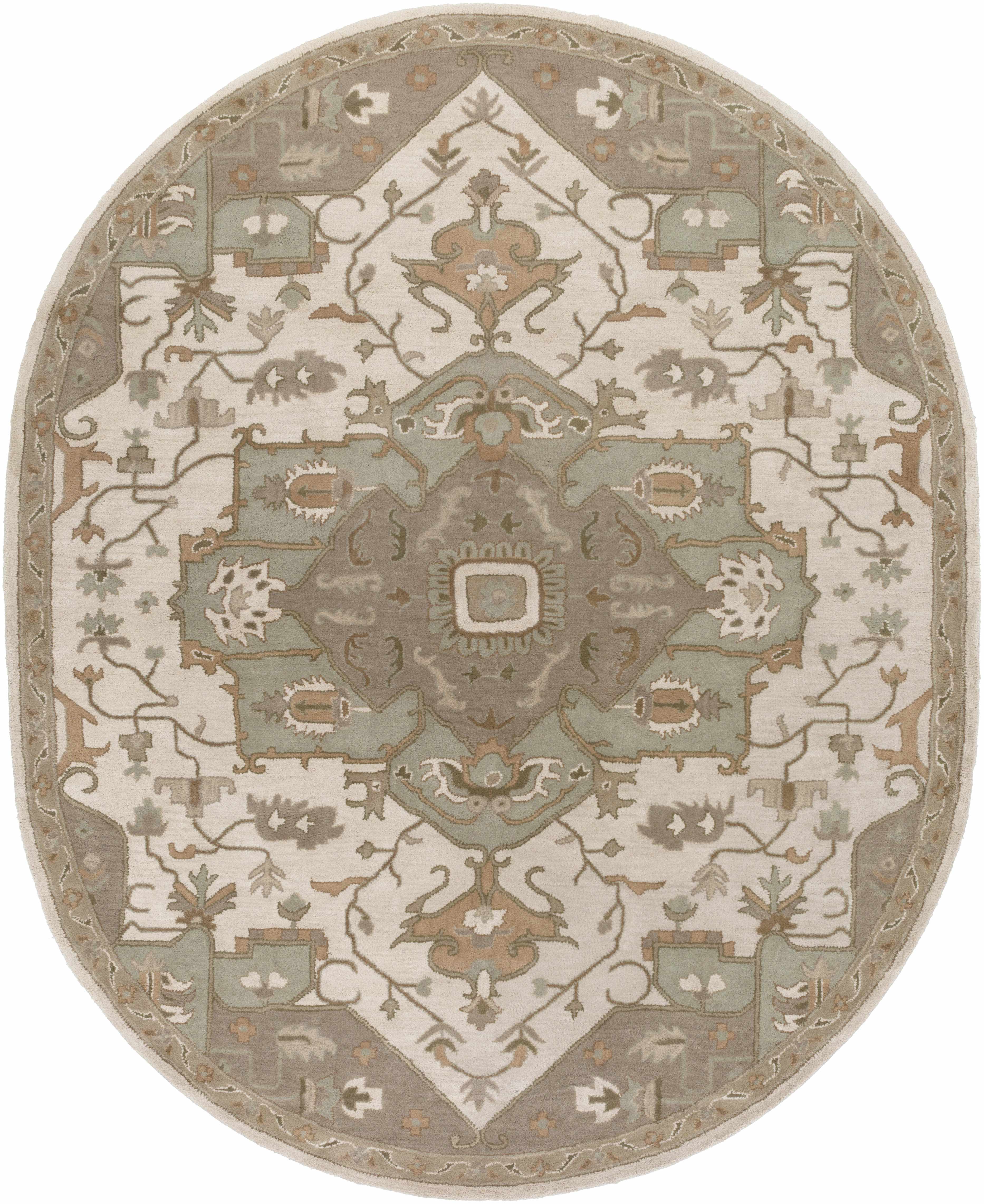 Broomfield Hand Tufted Wool Area Rug
