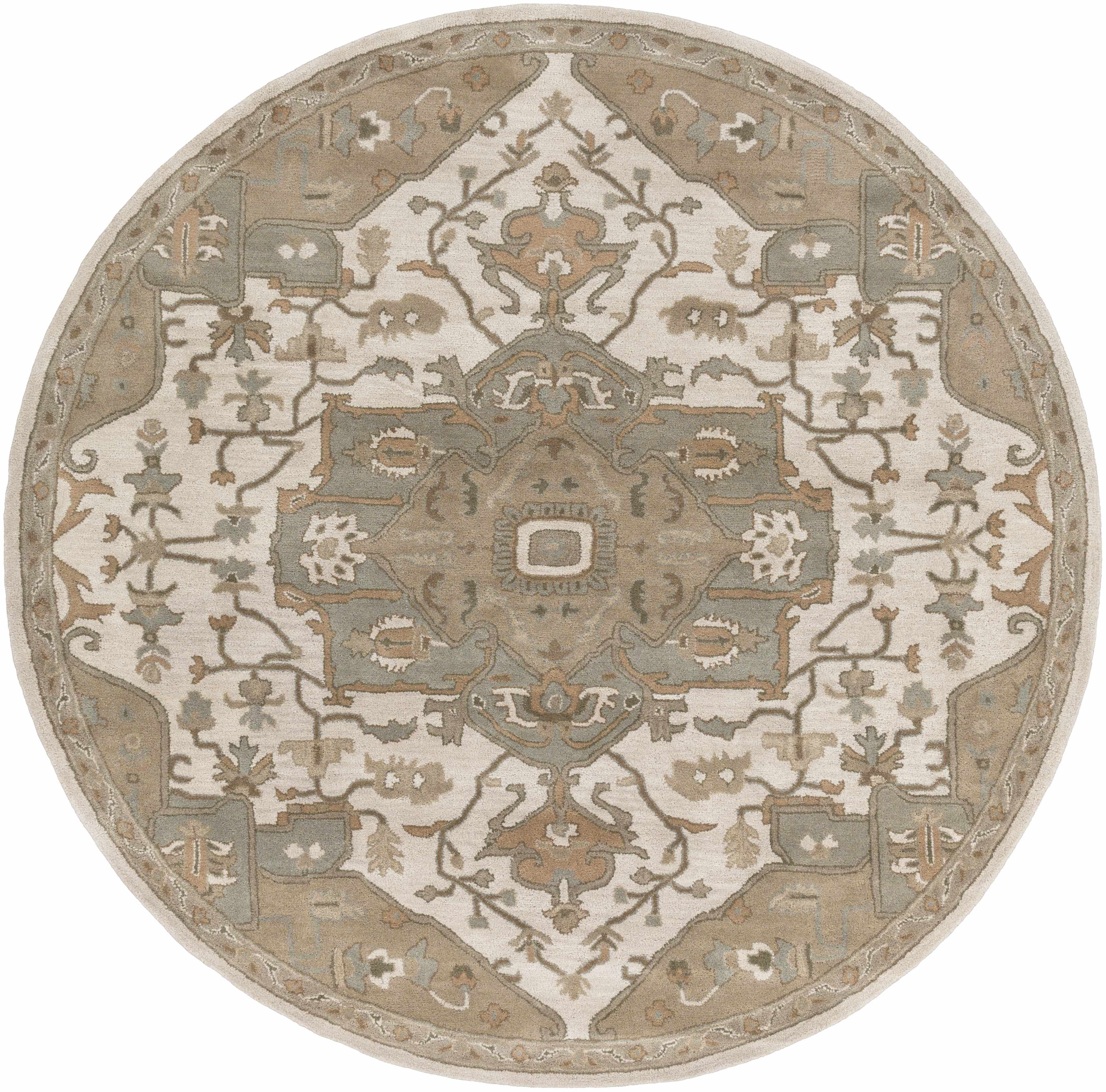 Broomfield Hand Tufted Wool Area Rug