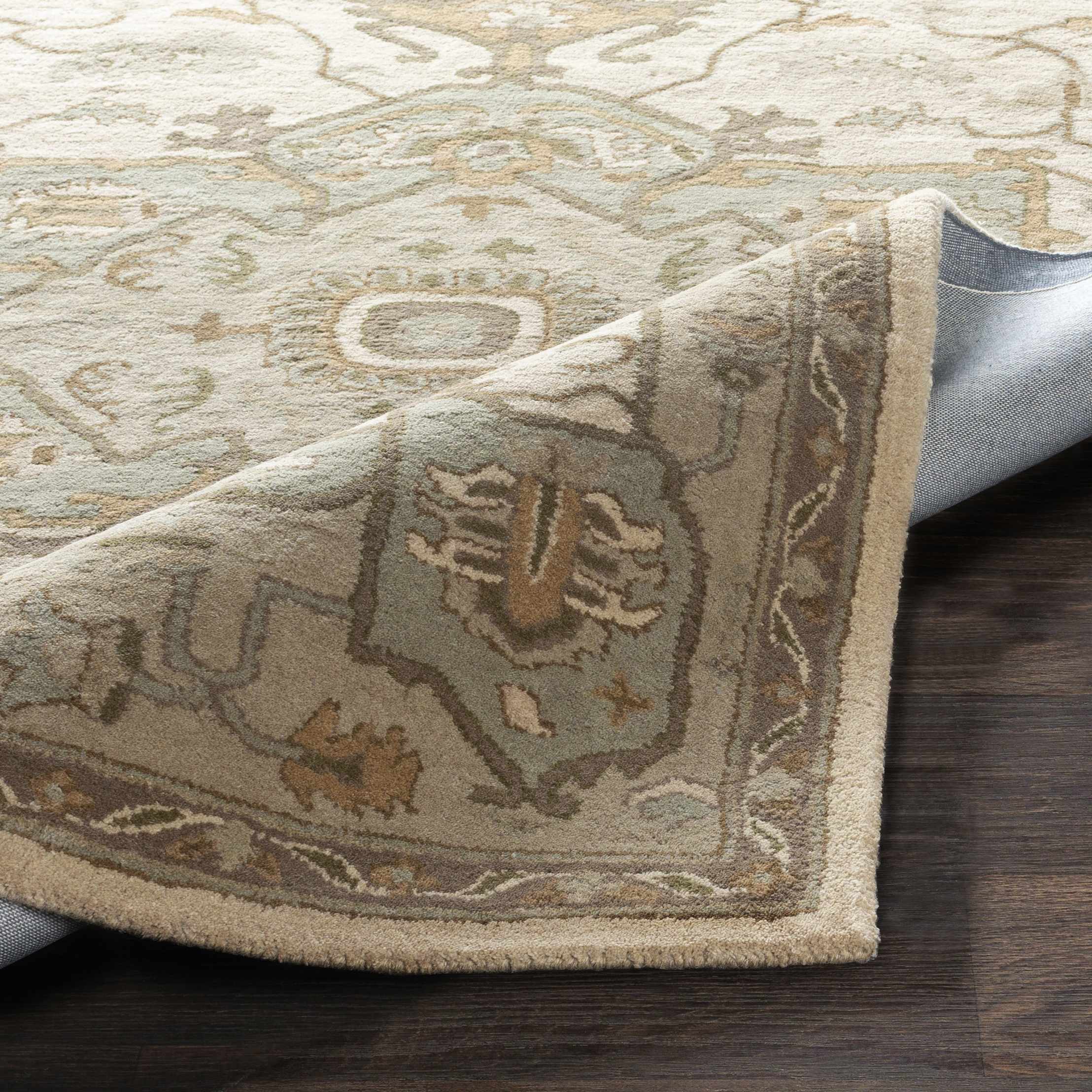 Broomfield Hand Tufted Wool Area Rug