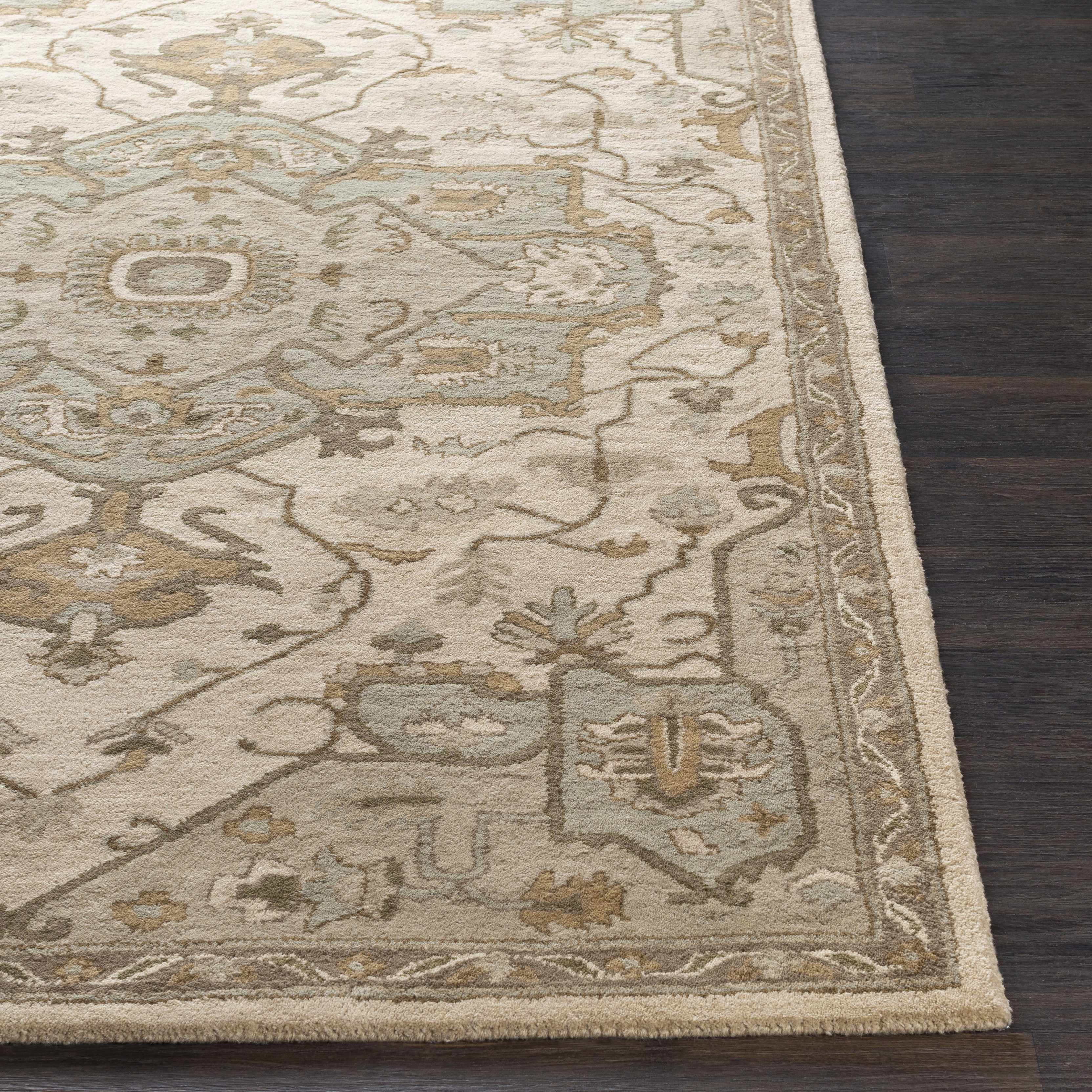 Broomfield Hand Tufted Wool Area Rug