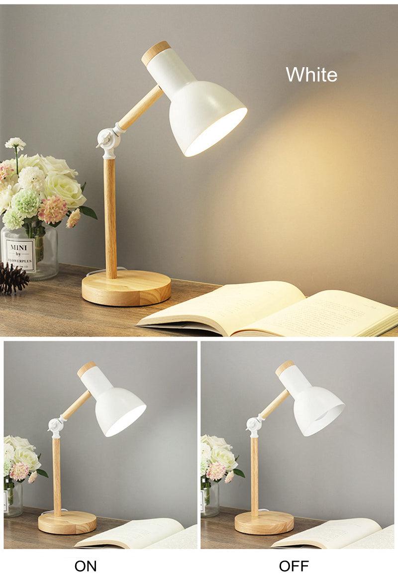 Wooden Desk Lamp