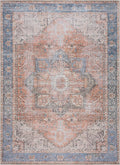 Rosman Distressed Washable Area Rug | Vintage Bohemian Rug – Boutique Rugs