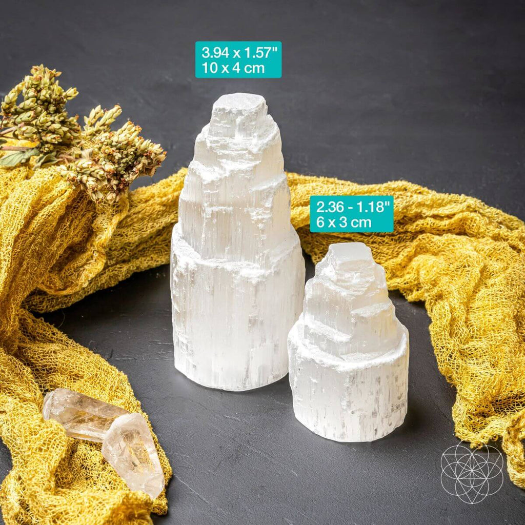 Selenite Crystal Lamp | Natural Selenite Cleansing Crystal Light – Conscious Items