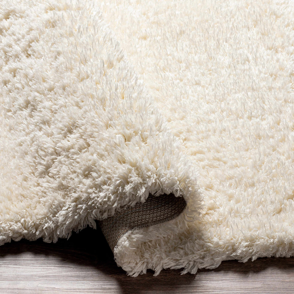 Siari Solid Cream Plush Rug | Ultra-Soft Deep Pile Area Rug – Boutique Rugs