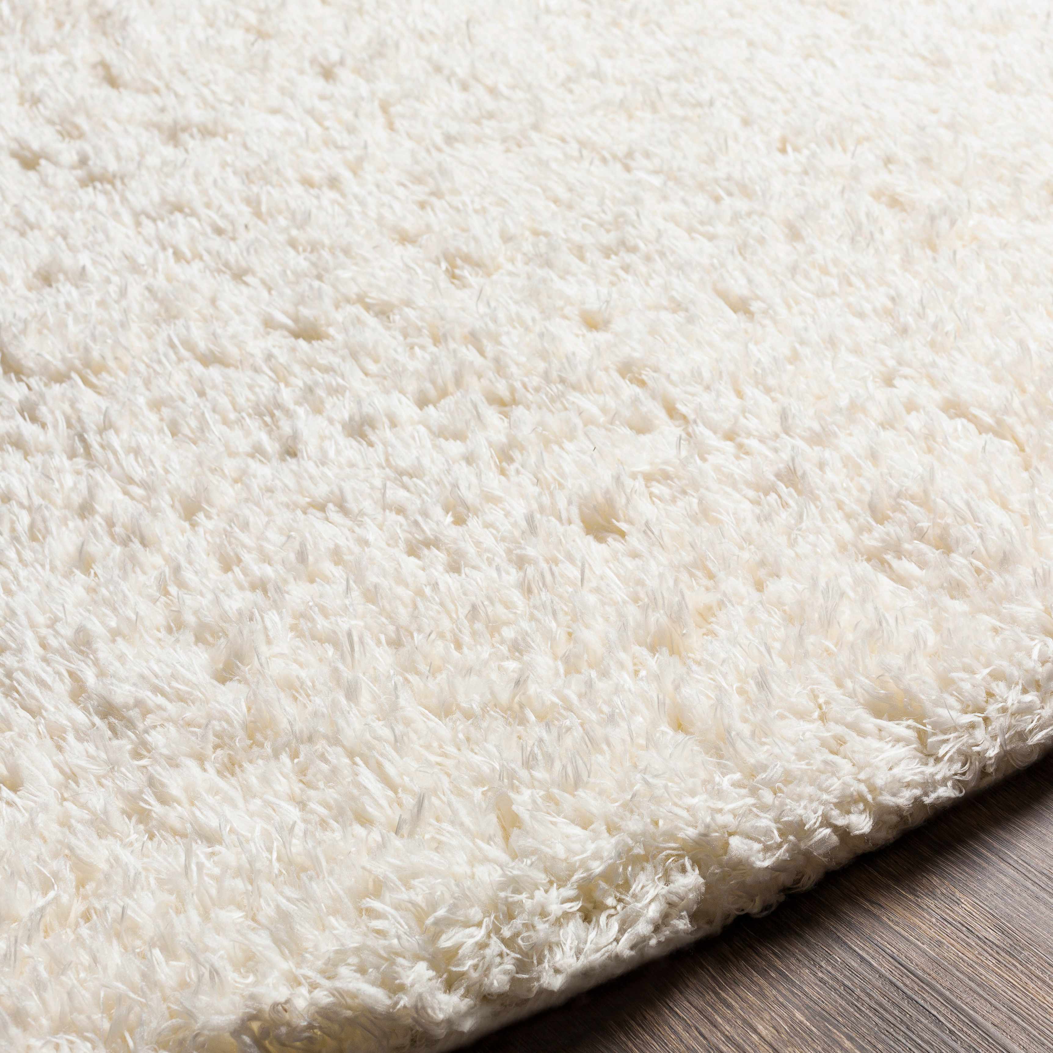 Siari Solid Cream Plush Rug | Ultra-Soft Deep Pile Area Rug – Boutique Rugs