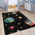 Space Kids Area Rug