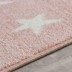 Pink Stars Rug