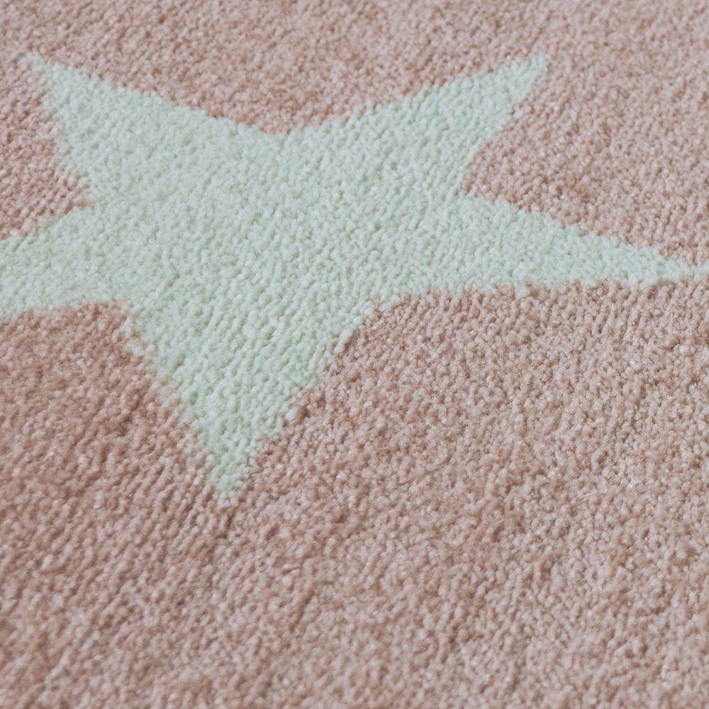 Pink Stars Rug