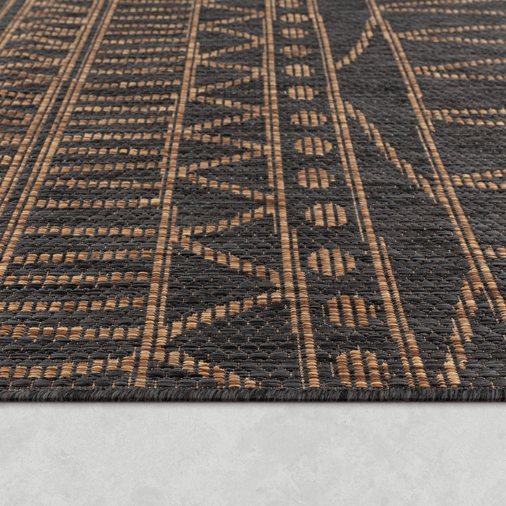 Outdoor Rug Modern Ethnic Pattern