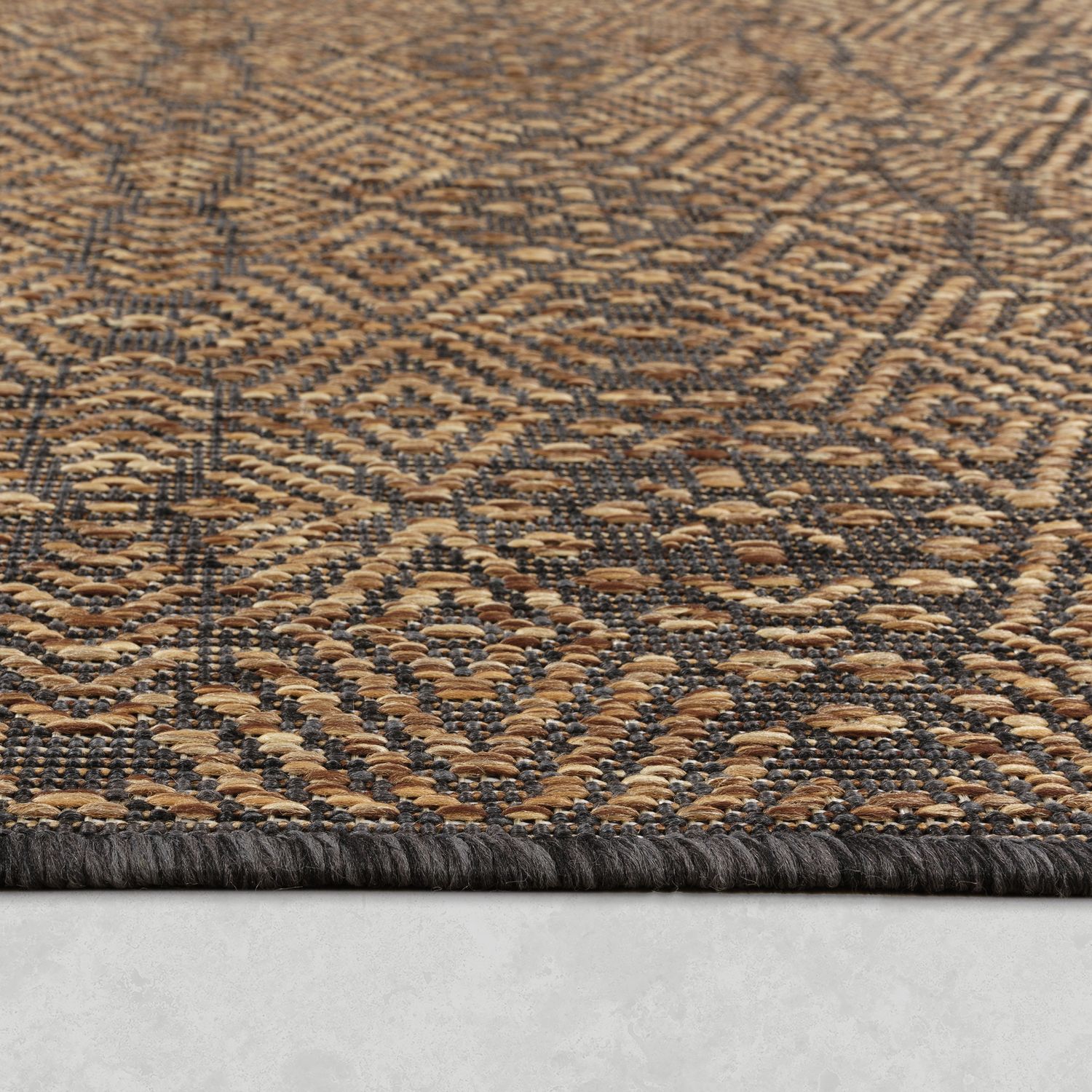 Outdoor Rug Captera with Aztec Pattern