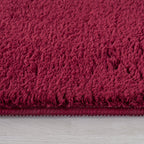 Red Velvet Area Rug