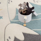 Mountains Kid's Rug Design