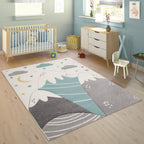 Mountains Kid's Rug Design