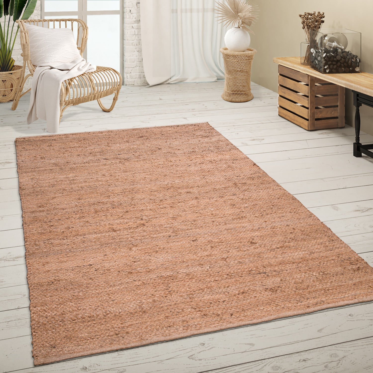 Kaia Hand-Woven Jute Area Rug