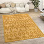 Livorno Yellow Trellis Outdoor Rug