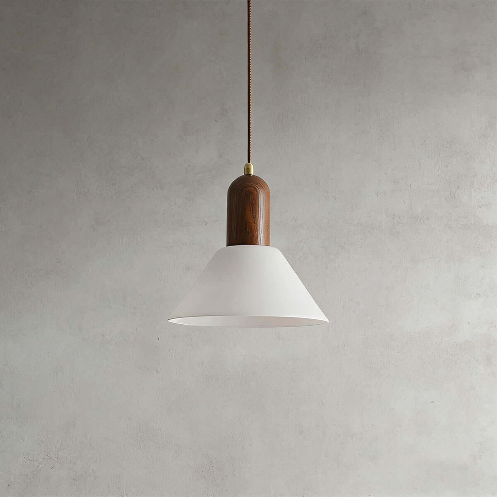 Tovixa Milk Glass Pendant Lamp | Scandinavian Bathroom Vanity Light