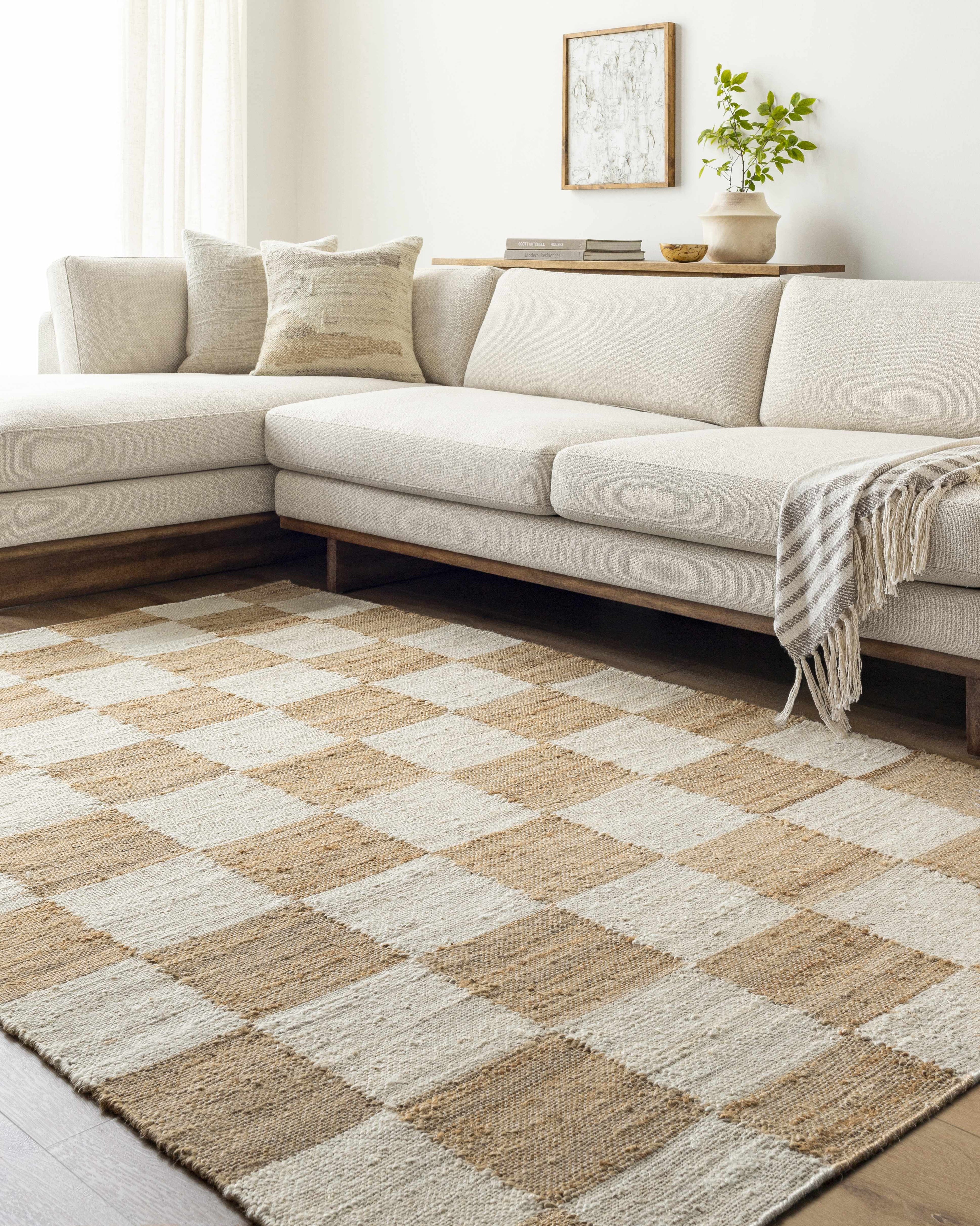 Kamey Handmade Jute Area Rug