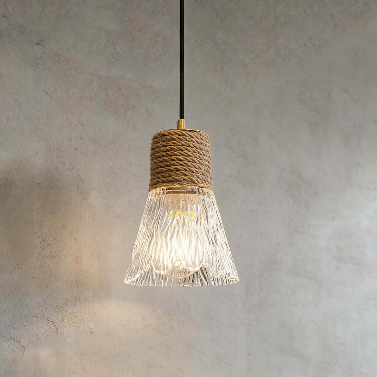 Xalivo Glass & Wood Pendant Lamp | Wabi-Sabi Multi-Model Hanging Light
