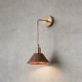 Zavro Wood Wall Light | Scandinavian Bedside Corner Sconce