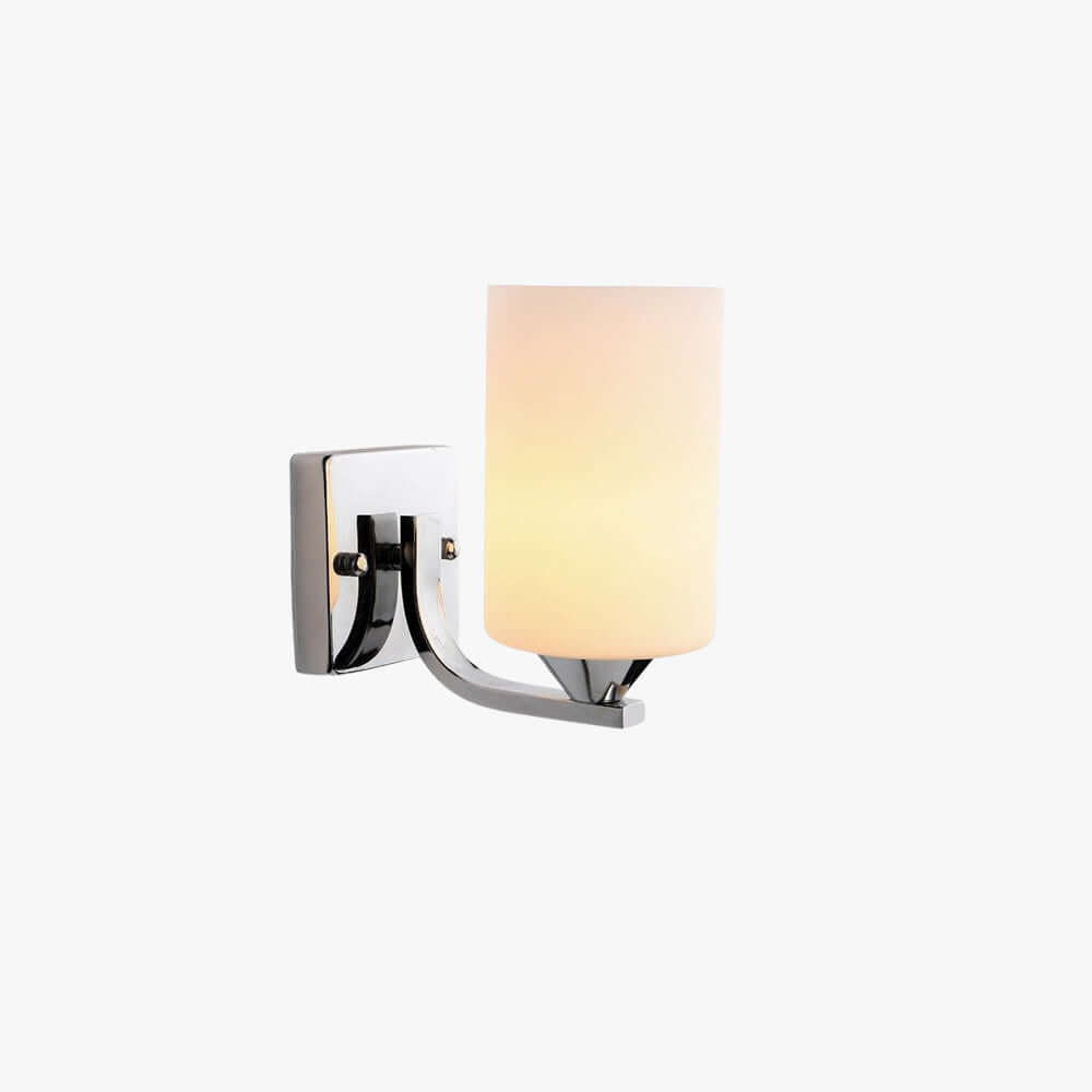 Zyvex Glass Wall Sconce | Modern Single or Double Light Design